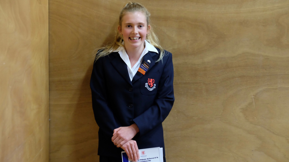 Waikato Scholarship and Best Allrounder