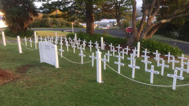 Warkworth Cenotaph Crosses