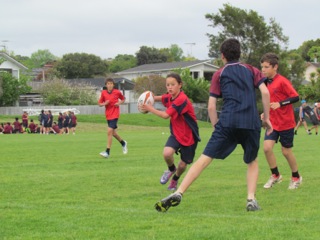 Boys touch Intermediate North Harbour Competition on Thursday 1st November.